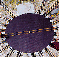 150-2790  -  Turntable 7-1/2" Dia Deck - N Scale