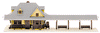 150-2841  -  Passenger Station Kit - N Scale