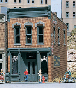 243-10100  -  Kelly's Saloon Kit - HO Scale