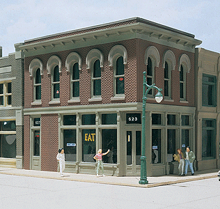 243-11500  -  The Other Corner Cafe Kit - HO Scale