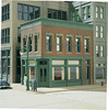 243-11300  -  Carol's Corner Cafe Kit - HO Scale