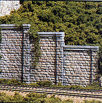 785-1259  -  Retaining Wall Cut Stn 3/ - HO Scale