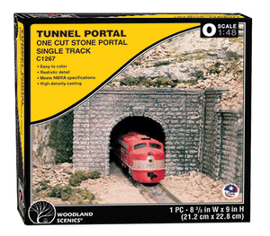 785-1267  -  Tunnel Portal Cut Stone - O Scale