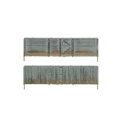 785-2985  -  Privacy Fence w/Gates - HO Scale