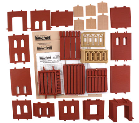 243-35300  -  4-in-1 Kit #2 178-Pc - HO Scale