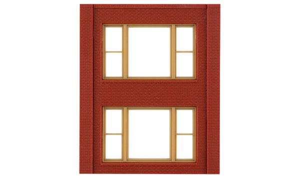 243-30164  -  2-Story Window 20th Cent - HO Scale