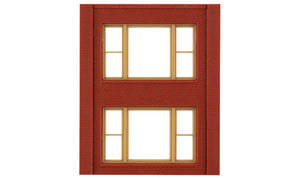 243-30164  -  2-Story Window 20th Cent - HO Scale