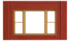 243-30167  -  1 story window 20th cent - HO Scale