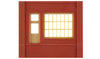 243-30172  -  Dock entry w/stl sash wnd - HO Scale