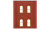 243-30108  -  2-Story 4-Window Arched - HO Scale