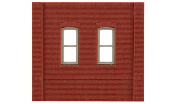 243-30133  -  Ground Wndw Up Sm Rect 4/ - HO Scale