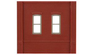 243-30133  -  Ground Wndw Up Sm Rect 4/ - HO Scale