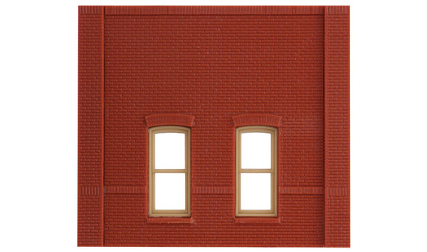 243-30134  -  Ground windows dn sm rect - HO Scale