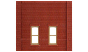 243-30134  -  Ground windows dn sm rect - HO Scale