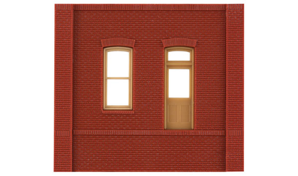 243-30136  -  Dock entry door sm rect - HO Scale