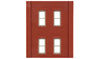 243-30138  -  2-Story 4-Window Sm Rect - HO Scale