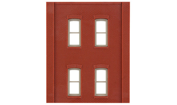 243-30138  -  2-Story 4-Window Sm Rect - HO Scale