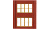 243-30144  -  Victorian 2-Story Wndw 4/ - HO Scale