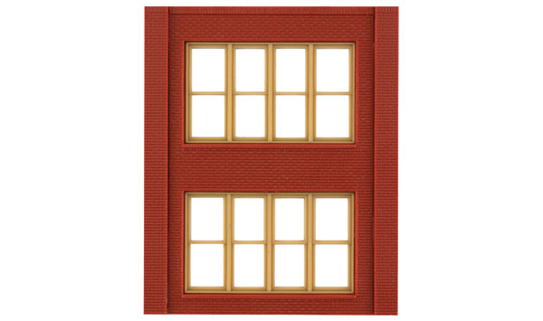 243-30144  -  Victorian 2-Story Wndw 4/ - HO Scale