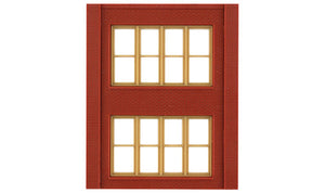 243-30144  -  Victorian 2-Story Wndw 4/ - HO Scale