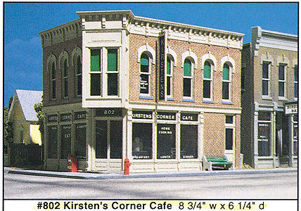 243-80200  -  Kirsten's Corner Cafe - O Scale