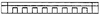 243-90109  -  Cornice 8/ - O Scale