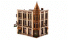 243-12800  -  Corner Department Store - HO Scale