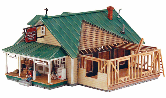 243-12900  -  Woody's Country Mart - HO Scale