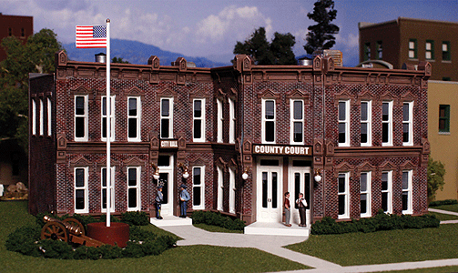 243-12500  -  County Courthouse Kit - HO Scale