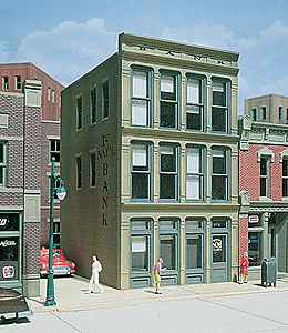 243-11800  -  1st National Bank Kit - HO Scale