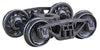 380-1565  -  HGC Trk Bttndrf Rbbd 2/ - HO Scale