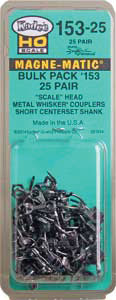 380-15325  -  Whisker Knuckle Cplr  50/ - HO Scale
