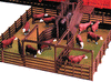 433-1378  -  Stock Pen Kit - HO Scale
