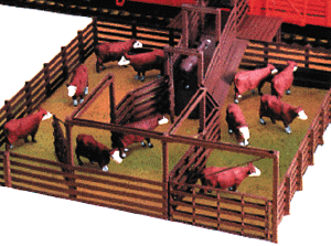 433-1378  -  Stock Pen Kit - HO Scale
