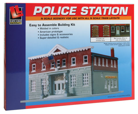 433-7481  -  5th Precinct Police Sta - N Scale