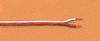 426-50130  -  2-Conductor Wire Org/Wht - G Scale