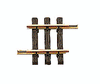 426-10070  -  Straight Track 75mm - G Scale