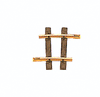 426-11040  -  Crvd Track R1 7.5-Deg - G Scale