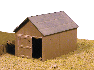 255-70605  -  Small Shed - HO Scale