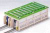 381-23300  -  Long engine house kit - N Scale