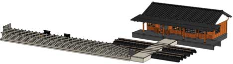381-23241  -  Local Line Sm Stat Build - N Scale