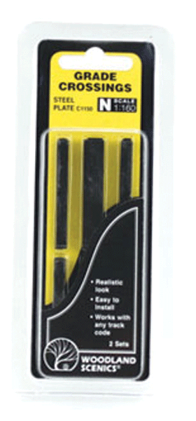 785-1150  -  Grade X-Ing Stl Plt N 2/ - N Scale