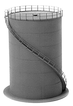 293-7013  -  Oil Tank Kit - HO Scale