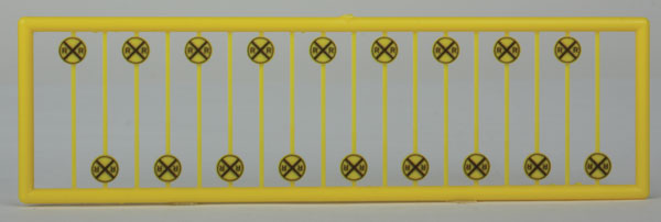 293-2621  -  Modern Xing Warning 18/ - N Scale