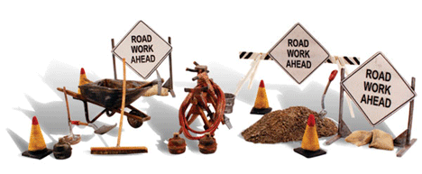 785-2762  -  Road Crew Detail - O Scale