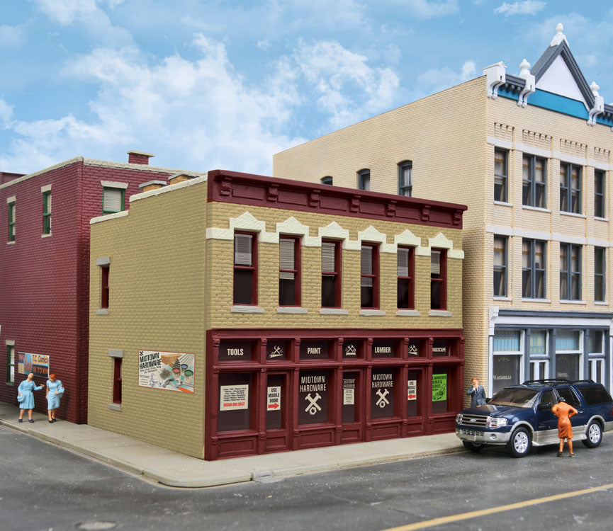931-812  -  Midtown Hardware B/U - HO Scale