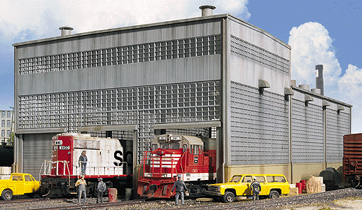 933-2916  -  Diesel House Kit - HO Scale