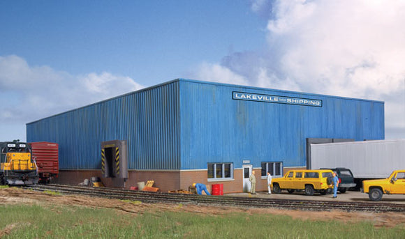 933-2917  -  Lakeville Mdrn Warehouse - HO Scale