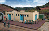 933-2921  -  Mission style frt house - HO Scale
