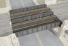 933-2948  -  Plate Girder Bridge 1/2Tr - HO Scale
